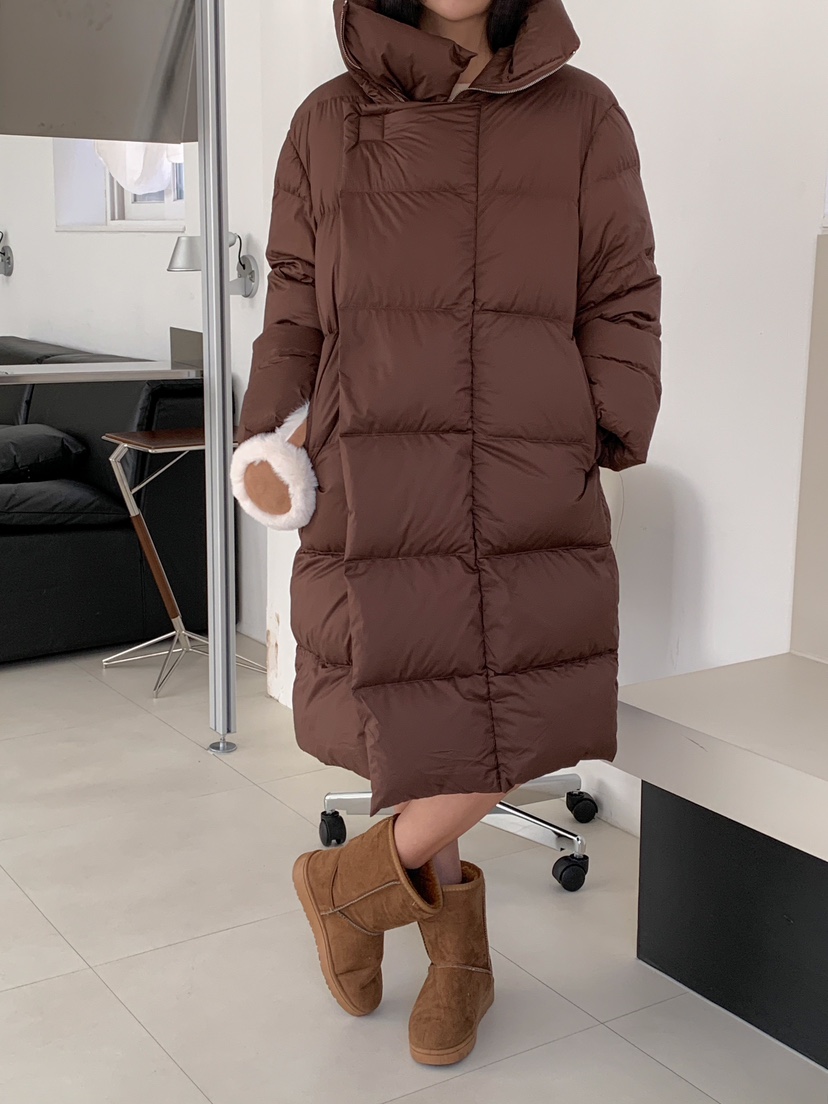 MILLIMETER韓國直郵女裝新品休閑時尚24秋冬熱賣長款羽絨服MILLIMETER長款羽絨服