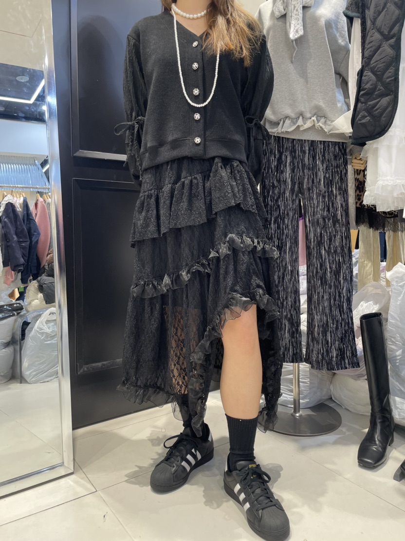 MILLIMETER韓國直郵女裝新品24秋冬熱賣職業真品半身裙中短裙MILLIMETER半身裙/中短裙