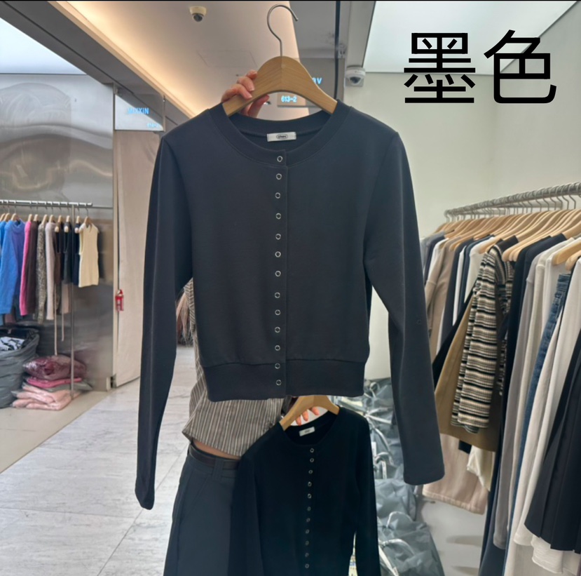 CHAV韓國直郵女裝新品人氣真品熱賣休閑推薦針織衫春款開衫CHAV針織衫圖色2