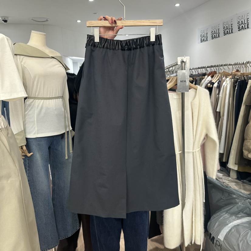 LEWIN韓國直郵東大門實拍女裝新品熱賣職業推薦24秋冬長裙春款LEWIN長裙