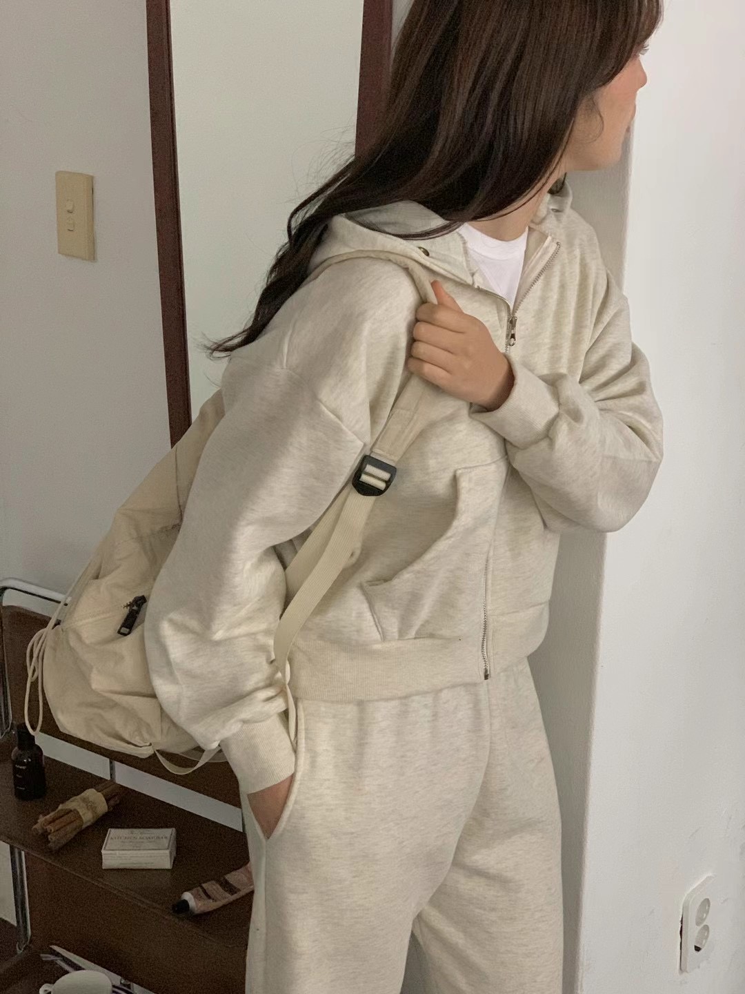 OBE韓國代購女士新款職業休閑熱賣時尚真品24秋冬推薦套裝加絨OBE套裝