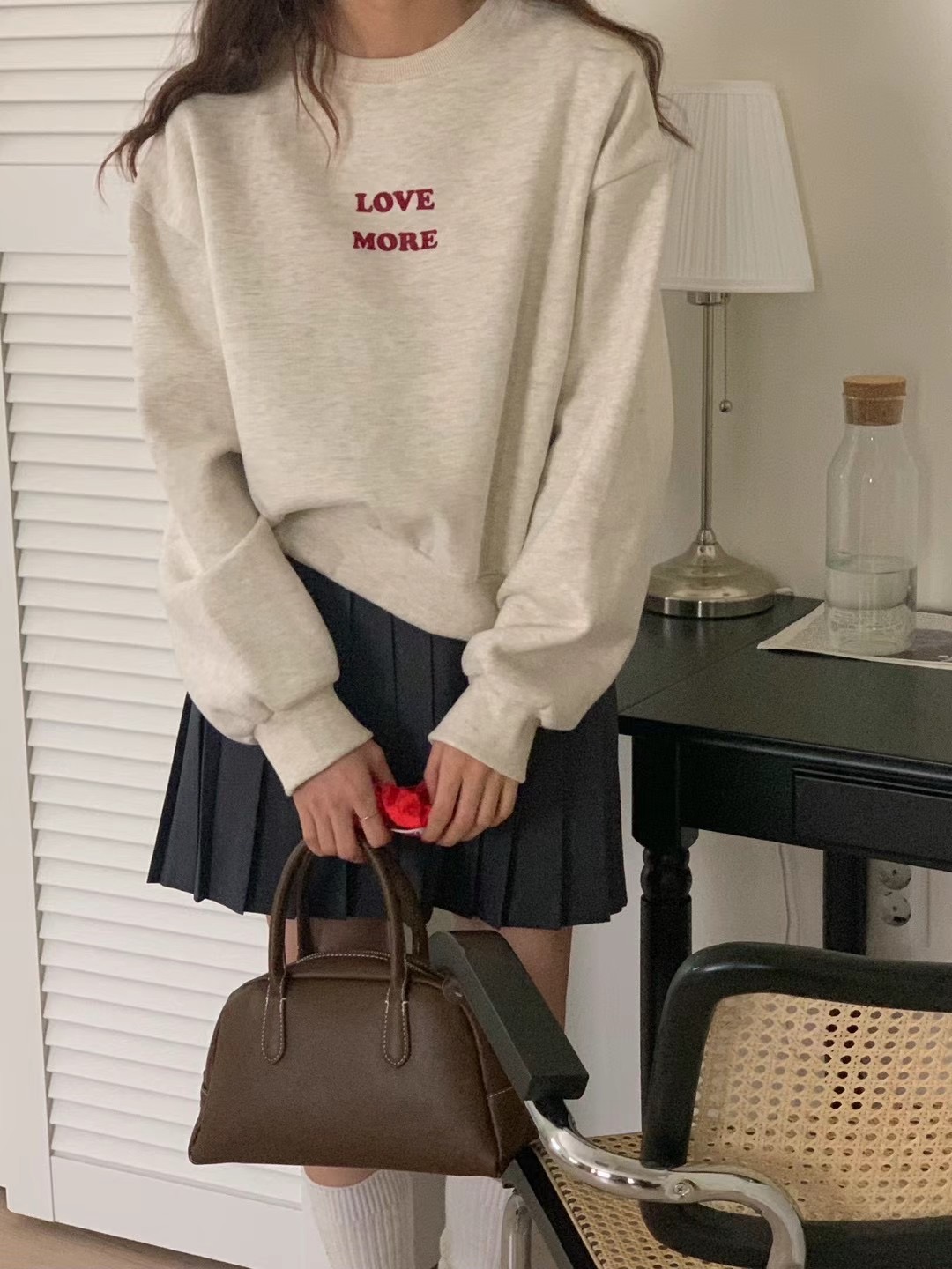 OBE韓國直郵女士新款時尚休閑人氣職業24秋冬推薦熱賣衛衣加絨OBE衛衣圖色3