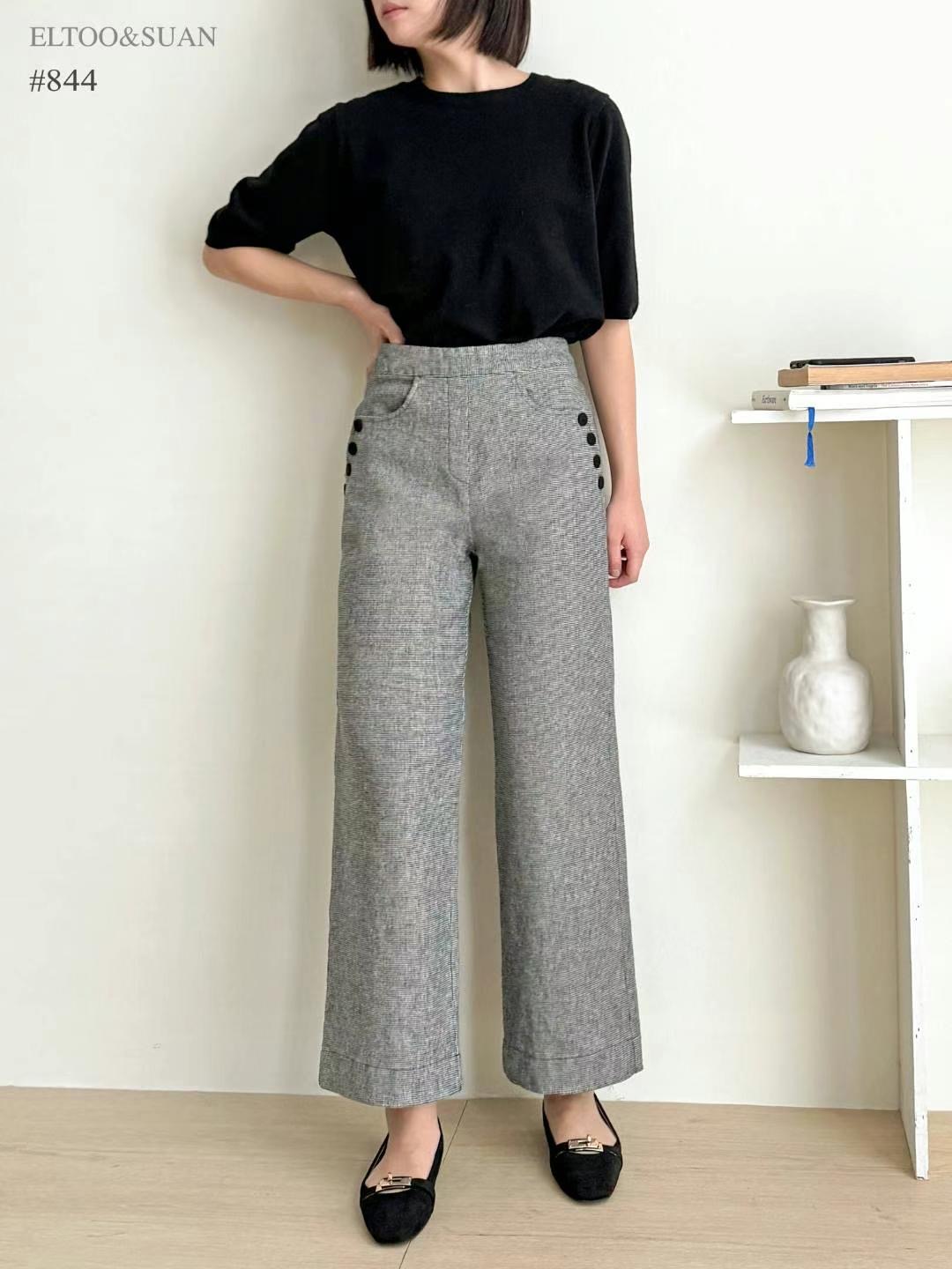 SUAN東大門代購女裝新品人氣熱賣時尚推薦24秋冬職業休閑褲SUAN休閑褲