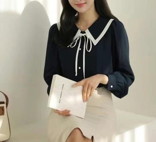 OLIVIA東大門代購女裝新款真品人氣推薦熱賣時尚襯衫蕾絲衫OLIVIA襯衫/蕾絲衫