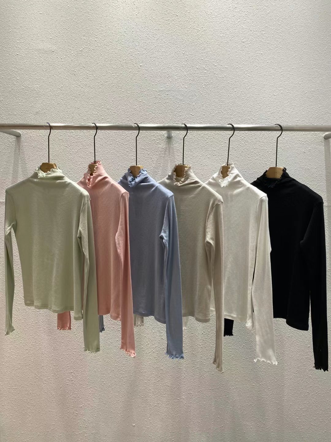 EUN-OT韓國直郵東大門實拍女裝新品職業真品時尚推薦長袖T恤EUN-OT長袖T恤