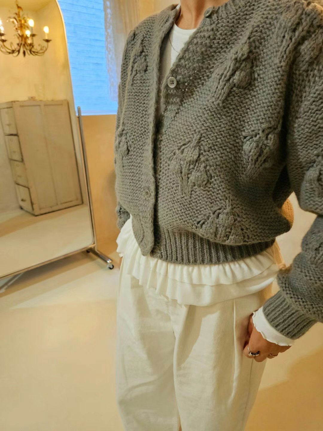 EUN-OT直郵韓國代購女裝新品真品職業熱賣時尚人氣休閑毛衣EUN-OT毛衣