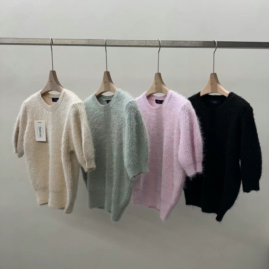 COIN直郵韓國代購女裝新款真品時尚推薦休閑24秋冬職業針織衫COIN針織衫圖色2左二色