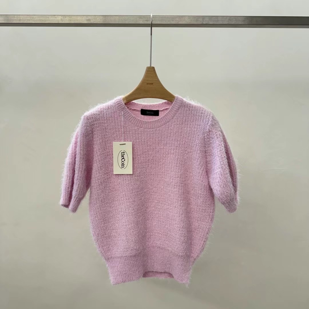 COIN直郵韓國代購女裝新款真品時尚推薦休閑24秋冬職業針織衫COIN針織衫圖色3