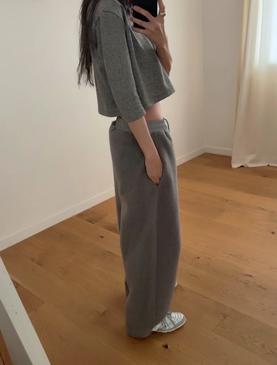 HOPPER直郵韓國代購女裝新款熱賣職業真品時尚推薦人氣休閑褲HOPPER/LAY OVER休閑褲