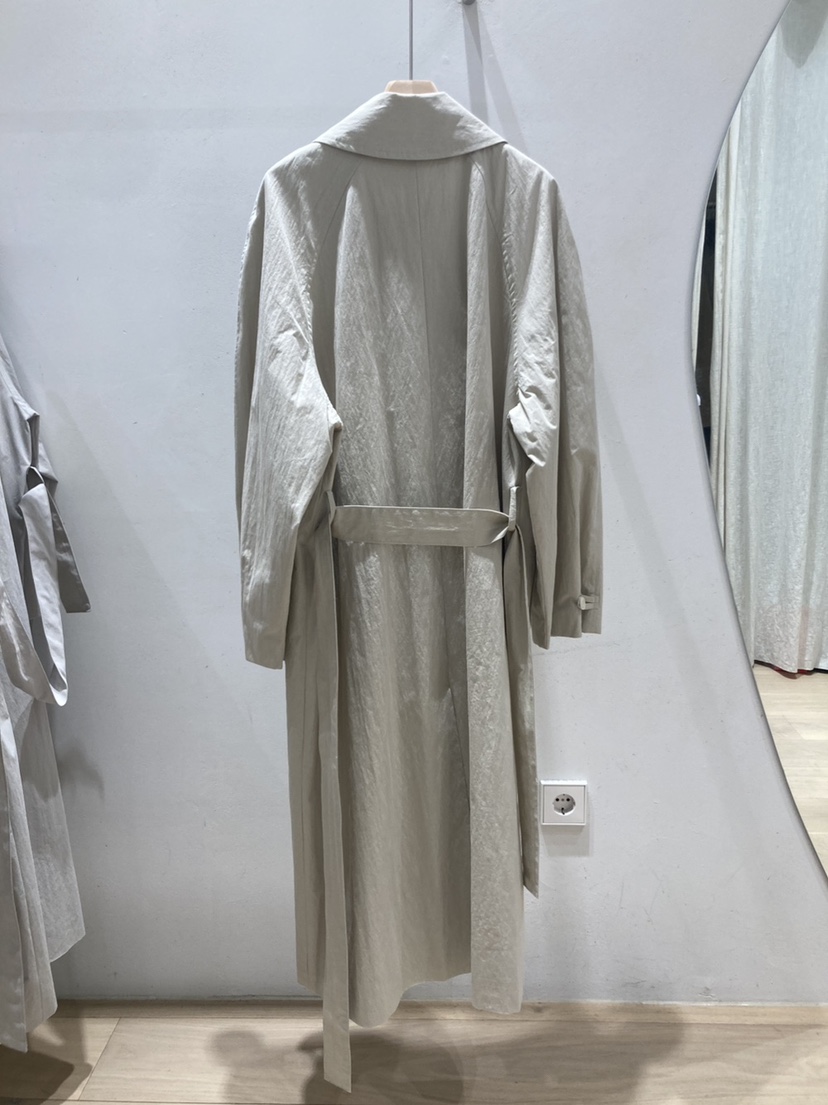 DDAY韓國直郵東大門代購女裝新品時尚休閑真品長款風衣春款DDAY長款風衣