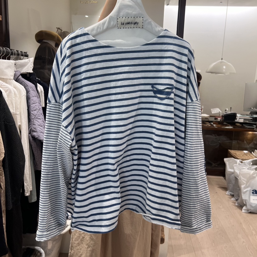 LE JARDINET韓國直郵東大門實拍女裝新品人氣推薦24秋冬長袖T恤LE JARDINET長袖T恤圖色3