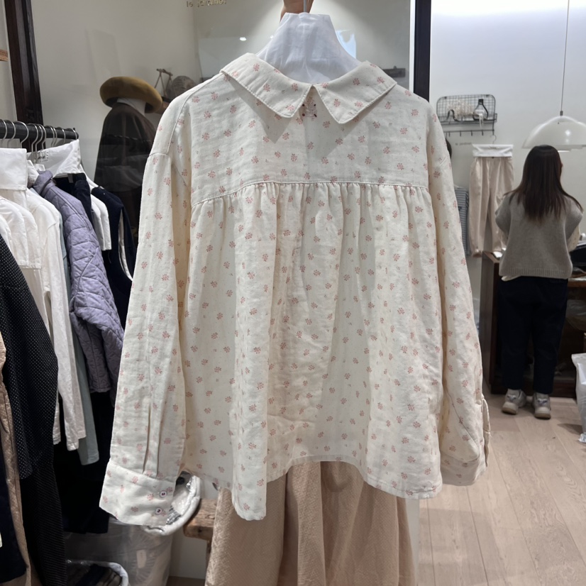LE JARDINET韓國直郵東大門代購女裝新款人氣職業襯衫蕾絲衫LE JARDINET襯衫/蕾絲衫