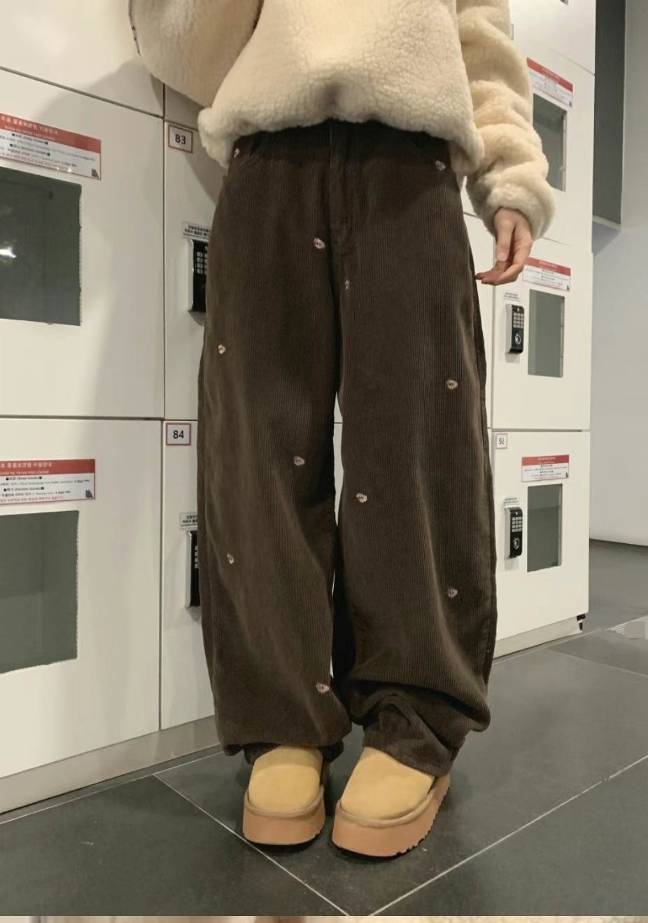 OOT東大門實拍女裝新品24秋冬職業時尚休閑人氣推薦熱賣休閑褲OOT休閑褲