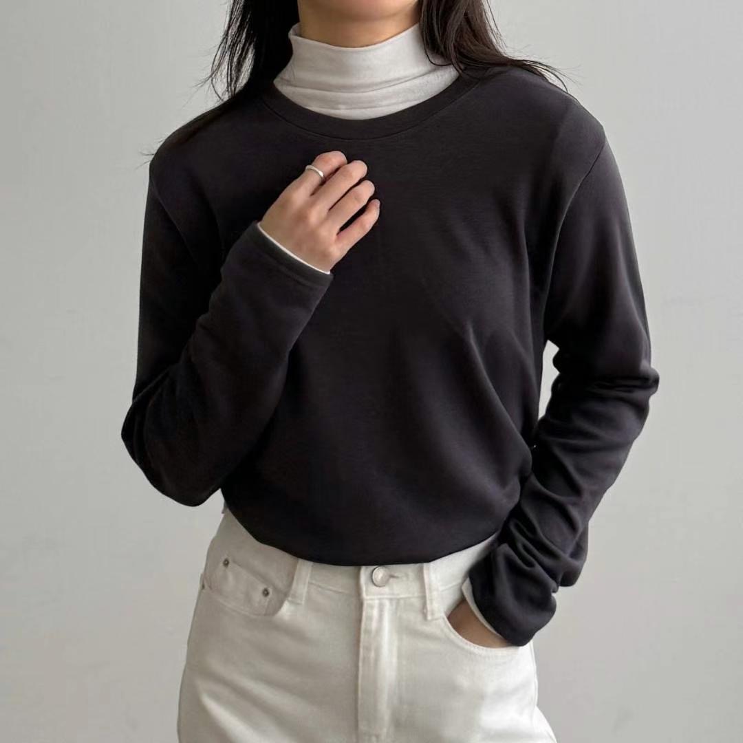 ABLE CO東大門直郵女裝新品人氣職業推薦熱賣時尚休閑長袖T恤ABLE CO長袖T恤