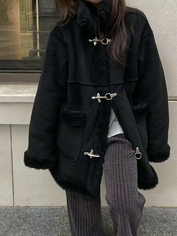 ARVO東大門實拍女士新款休閑24秋冬真品時尚熱賣人氣短款大衣ARVO短款大衣圖色2
