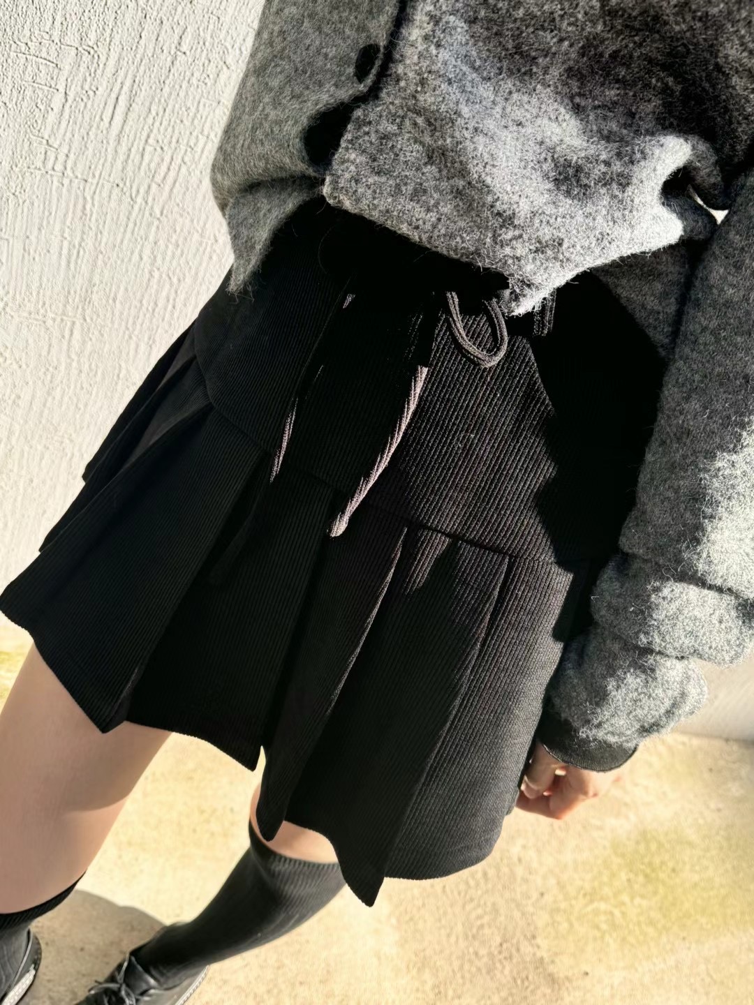 LEREVE韓國直郵女裝新款休閑人氣熱賣時尚職業推薦24秋冬短裙LEREVE短裙
