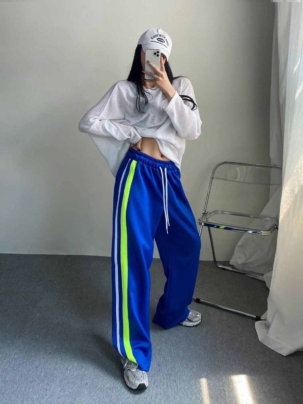 COVER FIT韓國直郵東大門代購女裝新品休閑24秋冬人氣休閑褲COVER FIT休閑褲