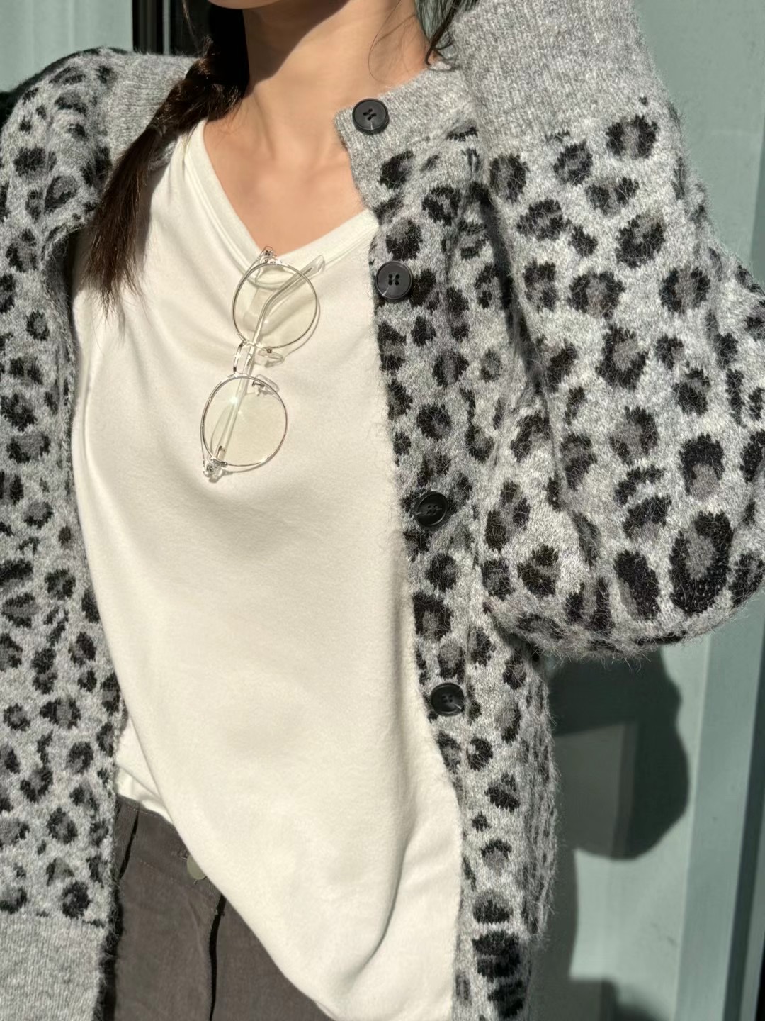 LEREVE韓國直郵女裝新品時尚真品熱賣人氣休閑職業24秋冬針織衫LEREVE針織衫