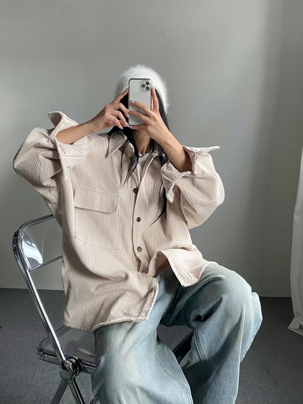 COVER FIT直郵韓國代購女裝新款職業推薦休閑人氣時尚夾克COVER FIT夾克