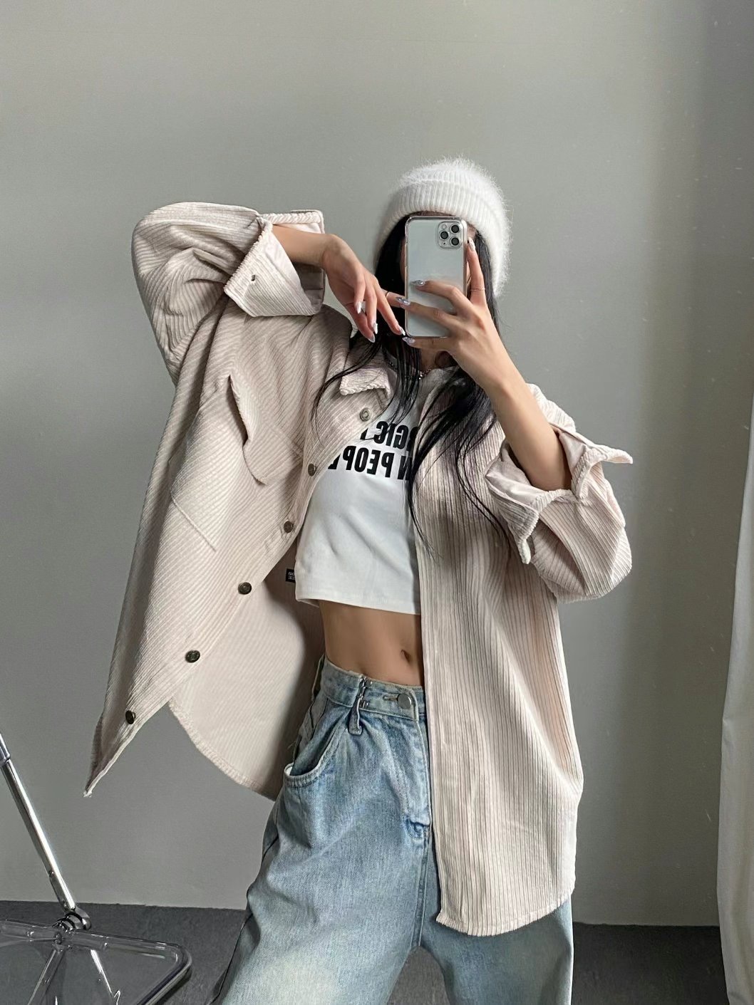 COVER FIT直郵韓國代購女裝新款職業推薦休閑人氣時尚夾克COVER FIT夾克
