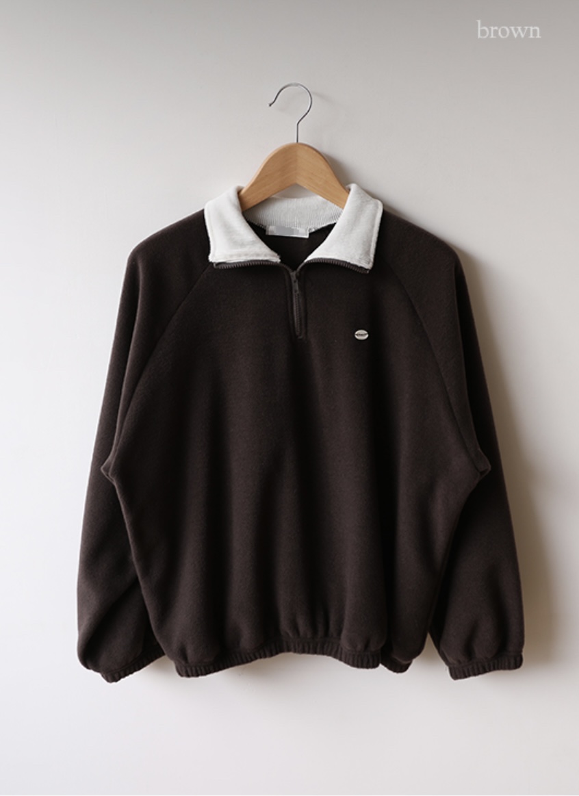 EOMPIT韓國直郵女士新款24秋冬真品熱賣休閑人氣職業衛衣拉鏈EOMPIT衛衣圖色1