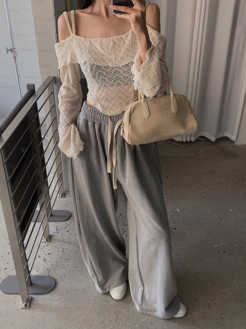 VERANDA東大門代購女裝新款真品24秋冬人氣推薦職業休閑褲SaleVERANDA休閑褲