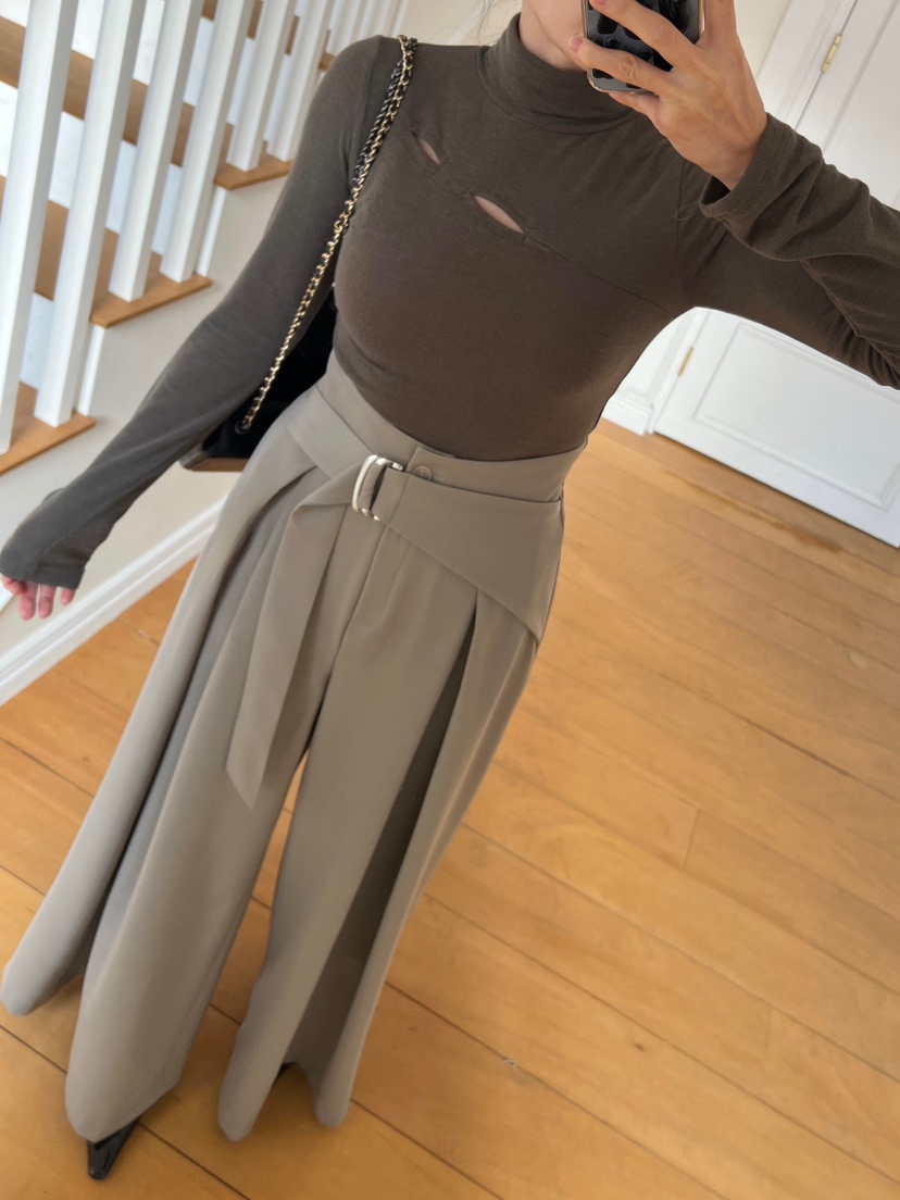 BOLD韓國直郵女裝新品休閑人氣時尚推薦24秋冬真品職業長袖T恤BOLD長袖T恤