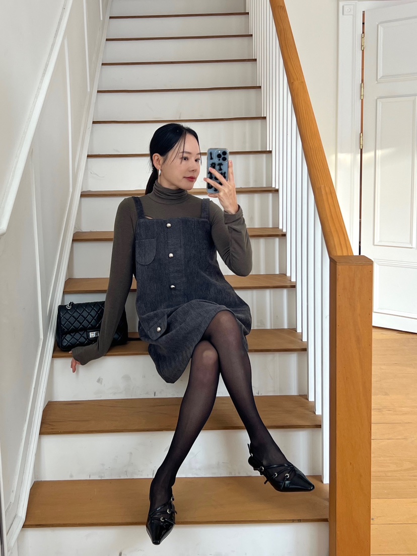 BOLD韓國直郵女裝新品休閑人氣時尚推薦24秋冬真品職業長袖T恤BOLD長袖T恤