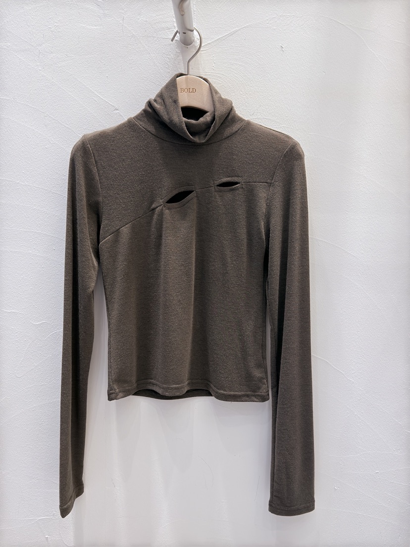 BOLD韓國直郵女裝新品休閑人氣時尚推薦24秋冬真品職業長袖T恤BOLD長袖T恤圖色2