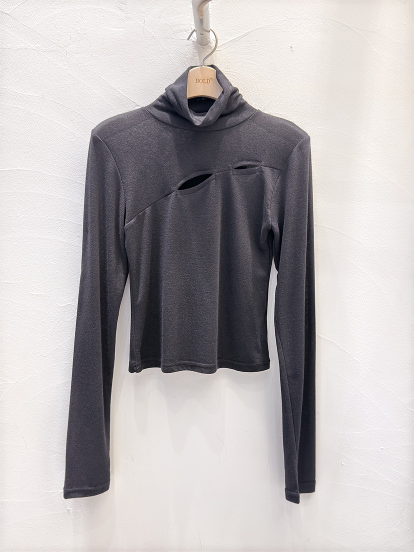 BOLD韓國直郵女裝新品休閑人氣時尚推薦24秋冬真品職業長袖T恤BOLD長袖T恤圖色3