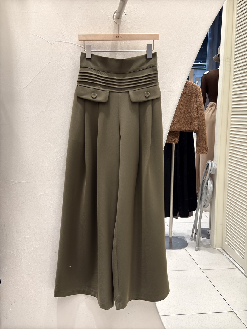 BOLD東大門代購女裝新品職業時尚熱賣推薦24秋冬真品休閑褲BOLD休閑褲圖色2