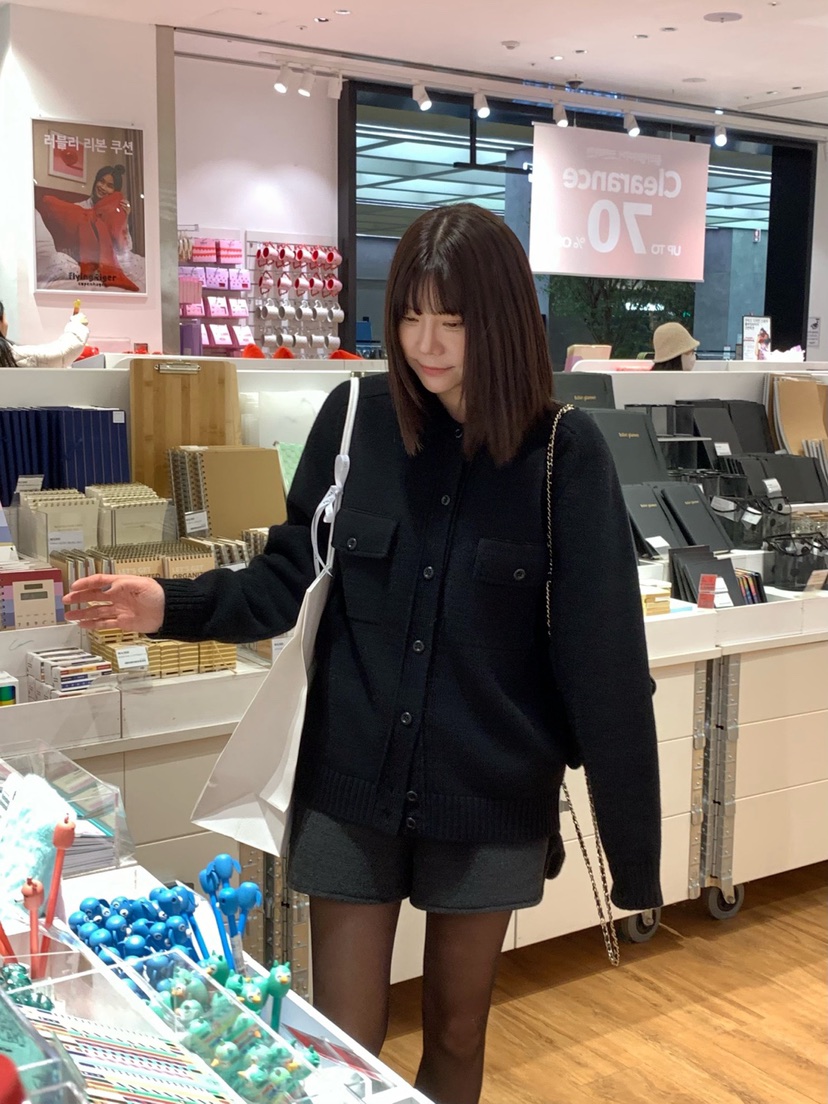 COURGETTE東大門直郵女裝新款24秋冬熱賣推薦休閑真品短褲綁帶COURGETTE短褲