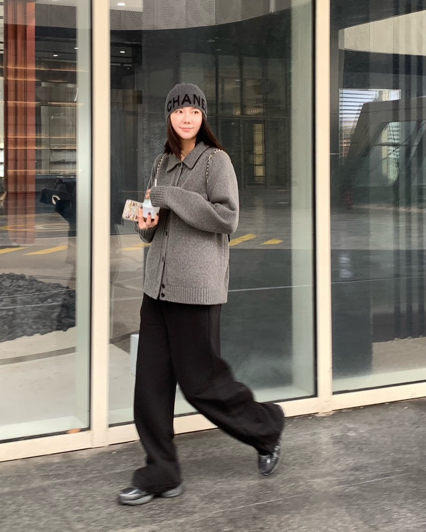 COURGETTE東大門實拍女裝新品時尚熱賣休閑人氣職業休閑褲綁帶COURGETTE休閑褲