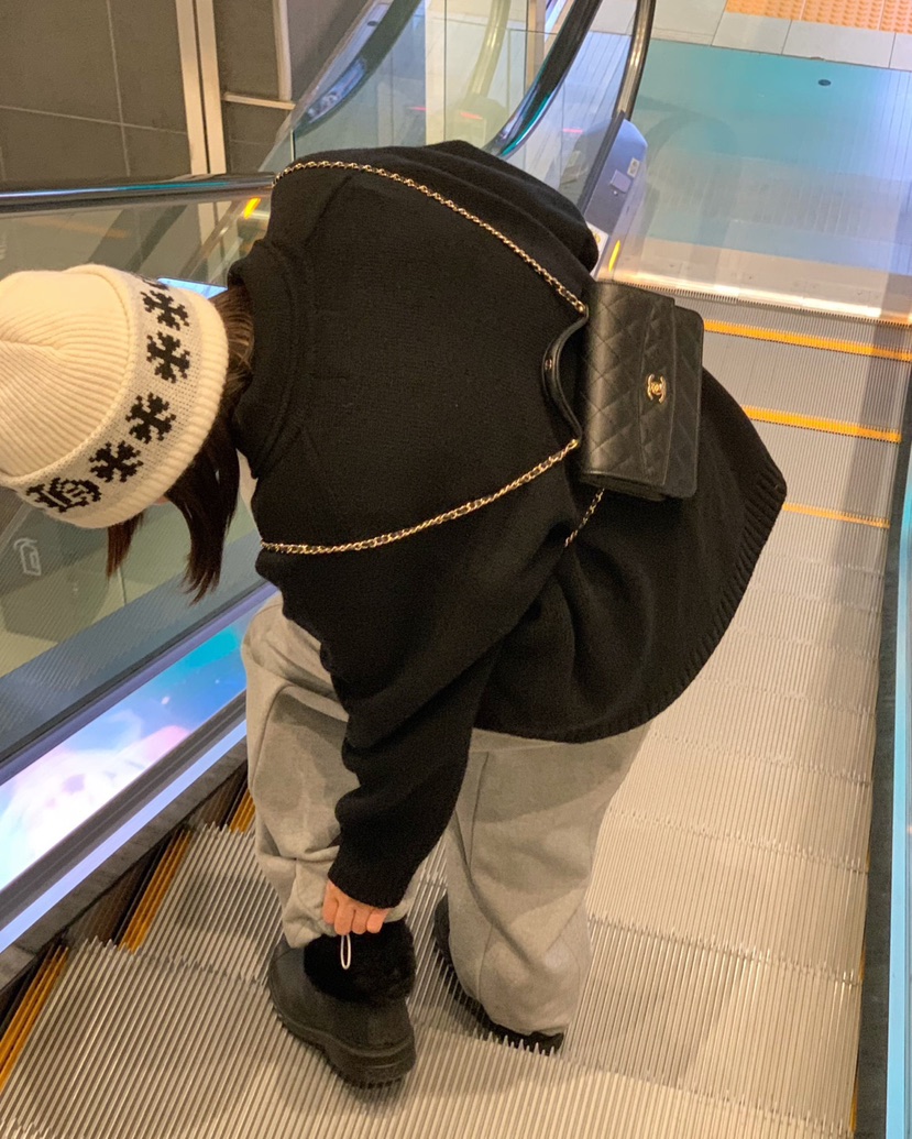 COURGETTE東大門實拍女裝新品時尚熱賣休閑人氣職業休閑褲綁帶COURGETTE休閑褲