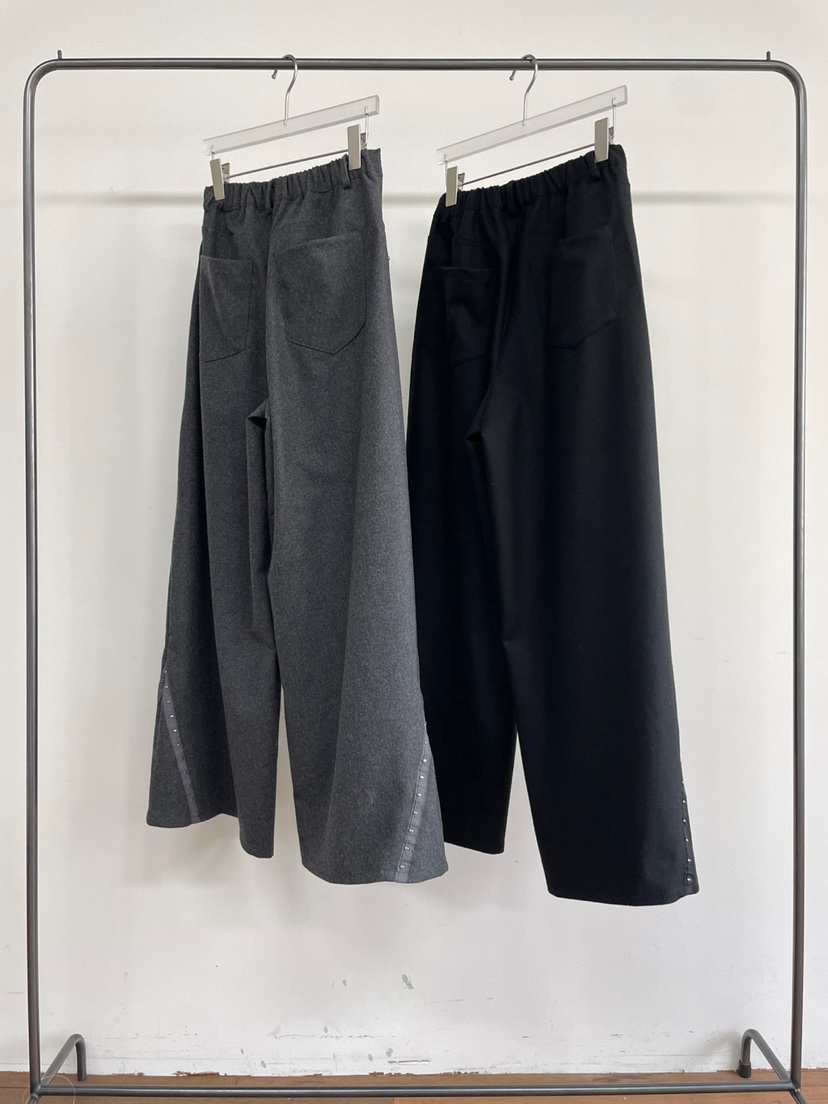 TEXTURE東大門代購女裝新品人氣真品職業熱賣時尚24秋冬休閑褲待定休閑褲
