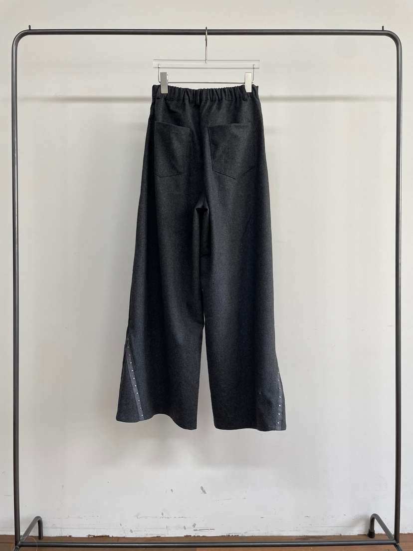 TEXTURE東大門代購女裝新品人氣真品職業熱賣時尚24秋冬休閑褲待定休閑褲