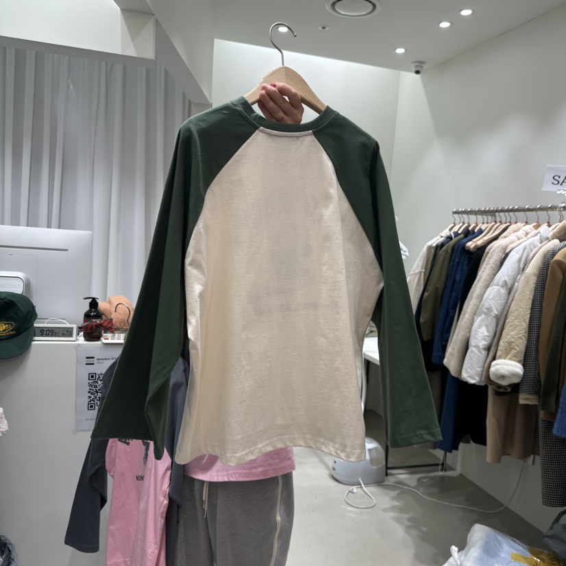 URBANE-P韓國直郵女士新品職業真品休閑熱賣推薦長袖T恤春款URBANE-P長袖T恤