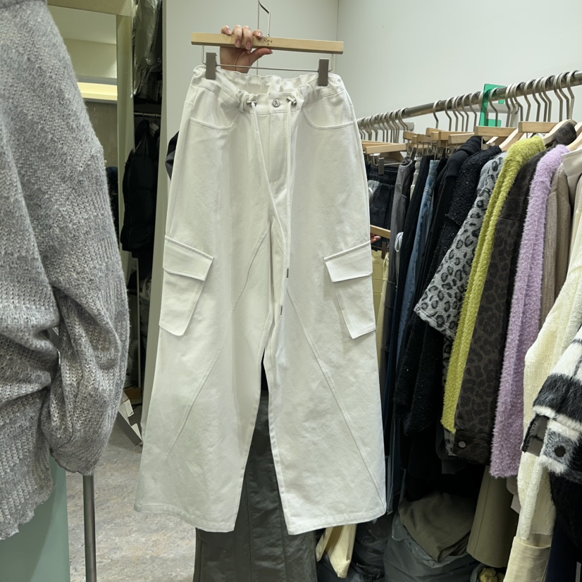 Reiz東大門代購女士新品熱賣職業推薦24秋冬人氣休閑褲春款REIZ休閑褲圖色2