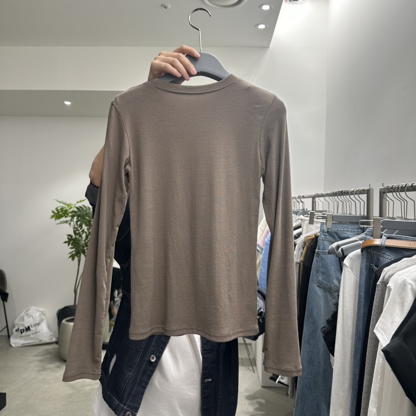 TARABY MOTION東大門直郵女裝新品時尚人氣熱賣長袖T恤春款TARABY MOTION長袖T恤
