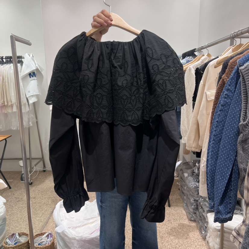 A STORE東大門代購女士新品職業真品休閑人氣襯衫蕾絲衫春款A STORE襯衫/蕾絲衫