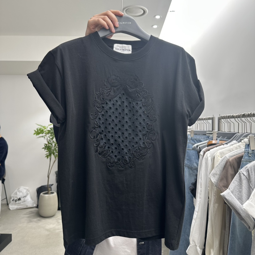 TARABY MOTION東大門代購女裝新品時尚職業休閑熱賣T恤春款TARABY MOTIONT恤圖色2