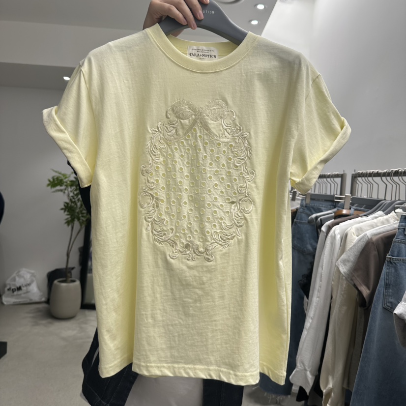 TARABY MOTION東大門代購女裝新品時尚職業休閑熱賣T恤春款TARABY MOTIONT恤圖色3