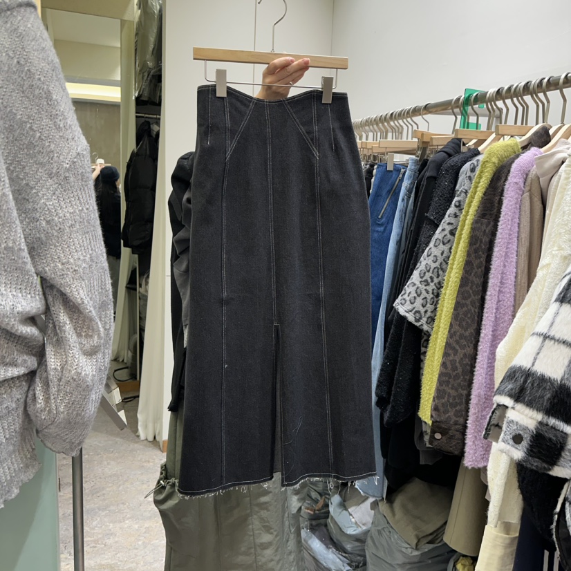 Reiz東大門代購女士新品人氣24秋冬真品職業熱賣休閑長裙春款REIZ長裙