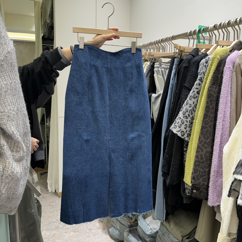 Reiz東大門代購女士新品人氣24秋冬真品職業熱賣休閑長裙春款REIZ長裙