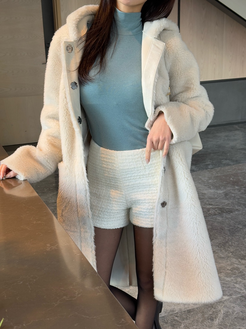ON:UP韓國代購女士新款時尚人氣熱賣職業真品推薦中長款大衣ON:UP中長款大衣