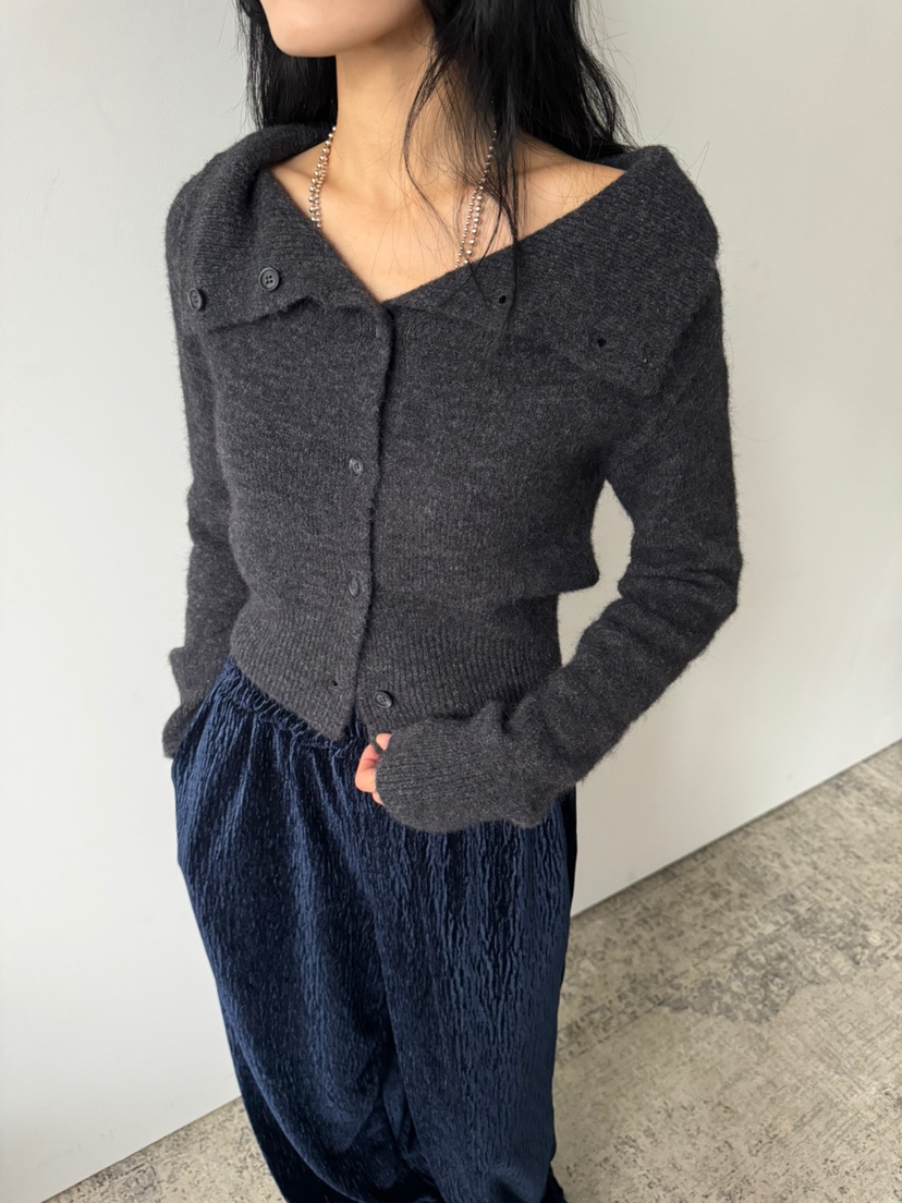 FRANC東大門實拍女裝新款職業真品人氣24秋冬時尚熱賣針織衫FRANC針織衫圖色2