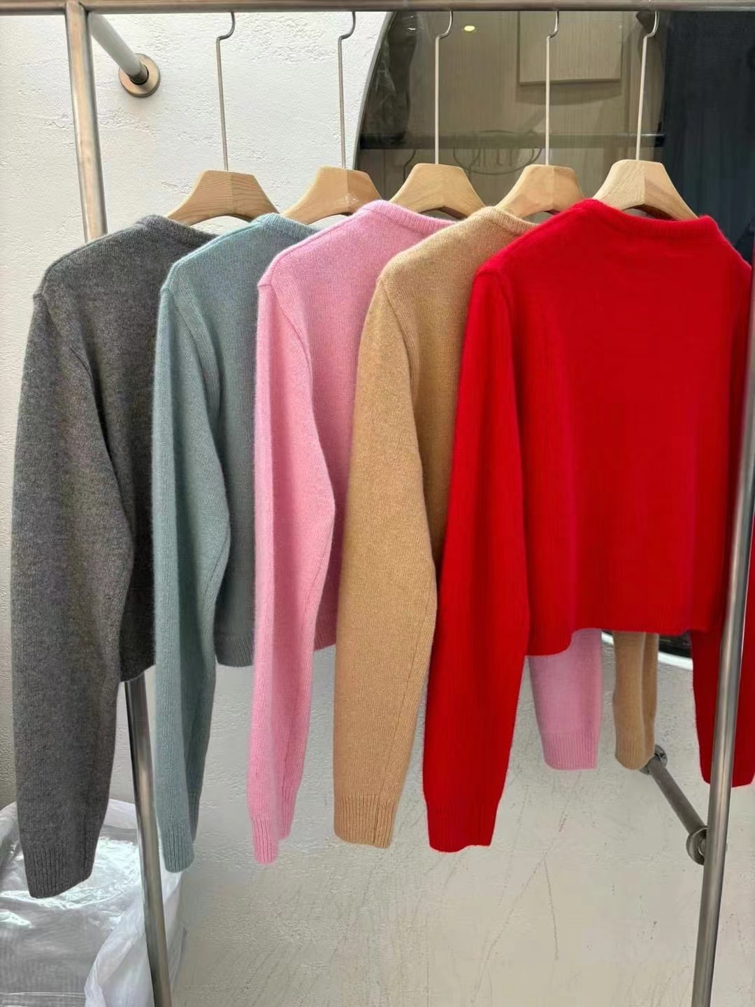 LOUNGE VERA東大門代購女士新品休閑真品24秋冬針織衫狐貍開衫LOUNGE VERA-2件訂針織衫