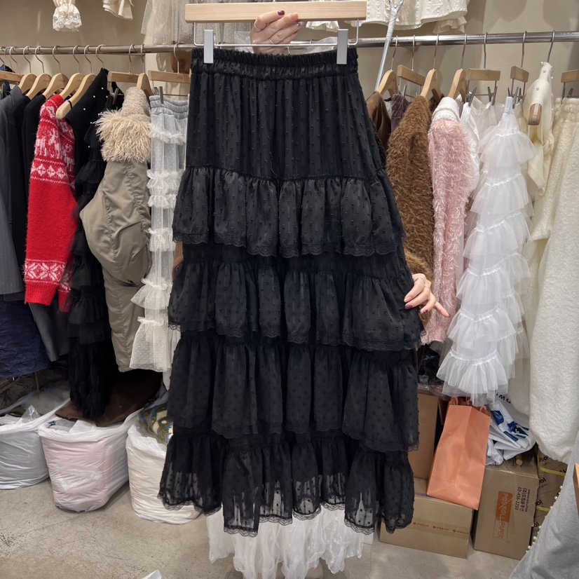 J PEAK東大門代購女士新品熱賣時尚休閑24秋冬半身裙中短裙春款J PEAK半身裙/中短裙