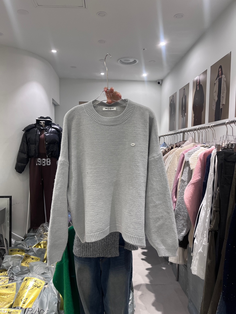 WATERMELON東大門實拍女裝新款真品職業時尚人氣針織衫春款STATEMENT針織衫圖色3