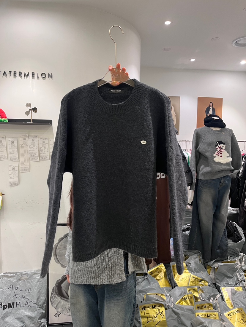 WATERMELON東大門實拍女裝新款真品職業時尚人氣針織衫春款STATEMENT針織衫圖色5